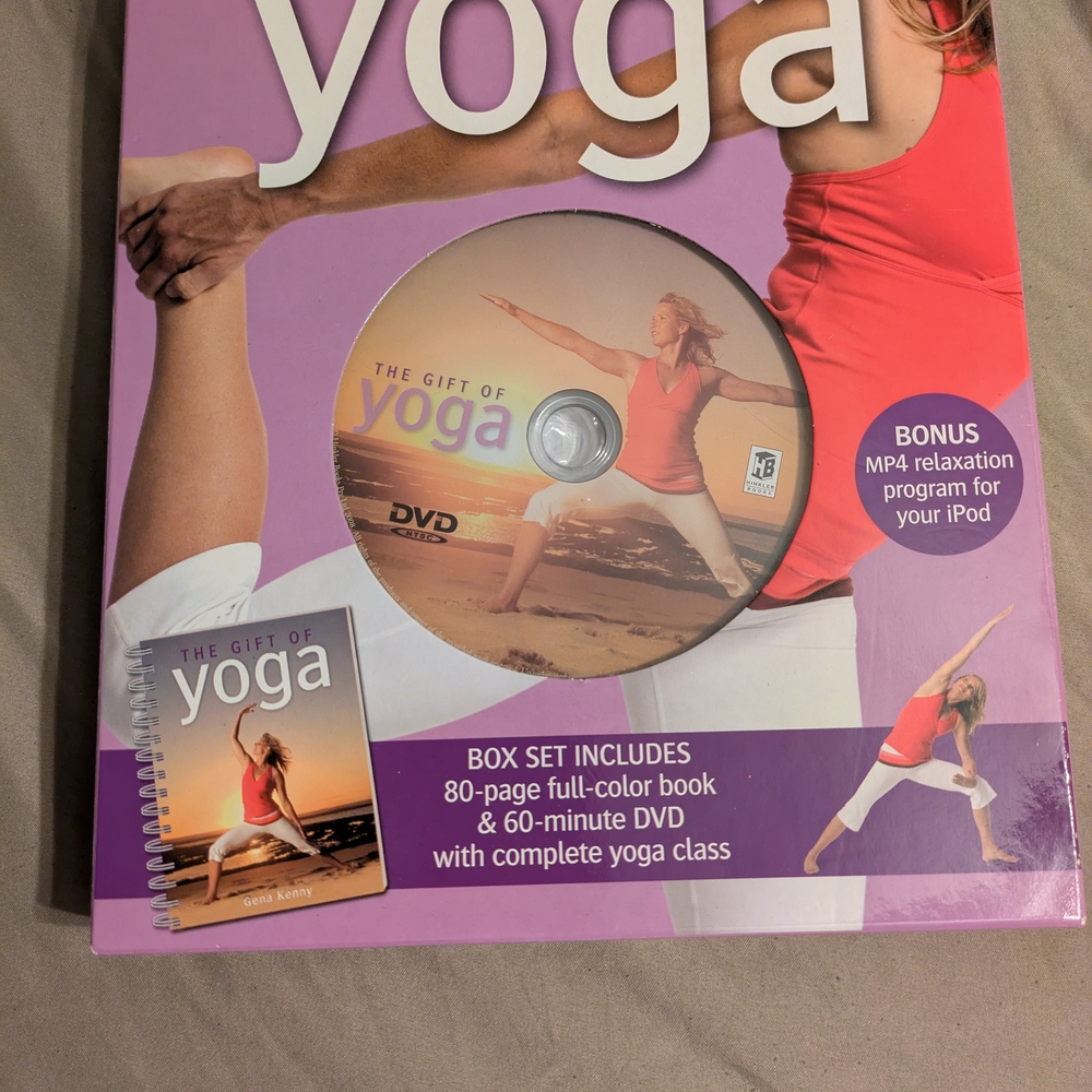 Yoga DVD and Book Set